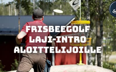 Frisbeegolf laji-intro aloittelijoille